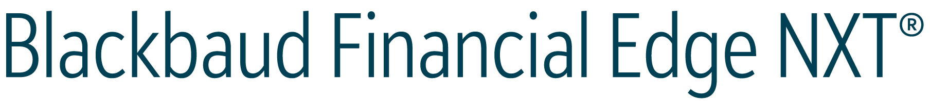 Blackbaud Financial Edge NXT